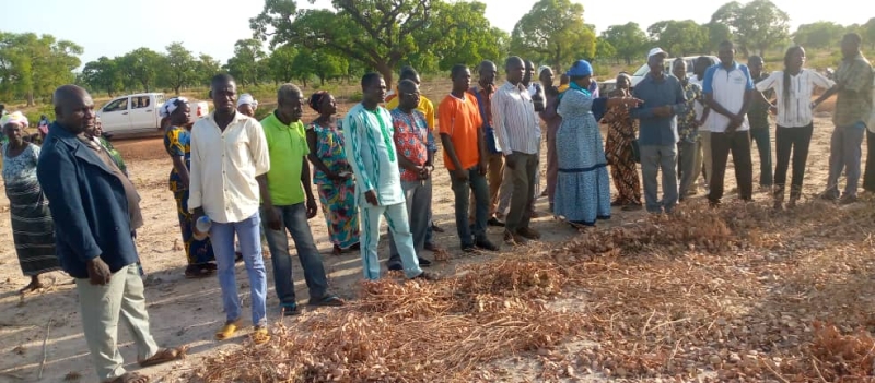 PREMIERE JOURNEE PAYSANNE DU SITE DE SARIA ET FORMATION DES PRODUCTEURS RELAIS ET ANIMATEURS ENDOGENES SUR LES TECHNOLOGIES A DISSEMINER