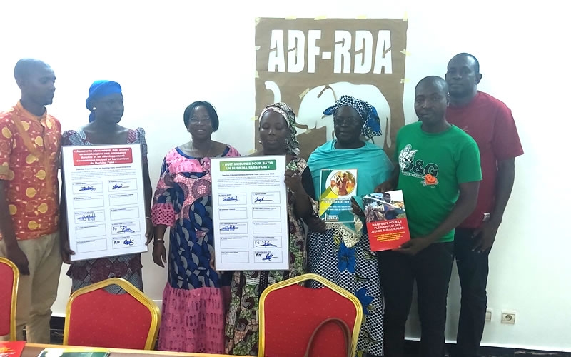 Campagne de plaidoyer "les femmes rurales pour un Burkina sans faim" - Cinqui&egrave;me audience