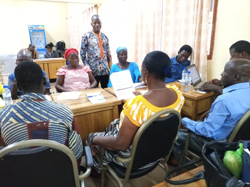 Formation et sensibilisation des organisations paysannes sur les pratiques agro&eacute;cologiques et la gestion durable des ressources naturelles